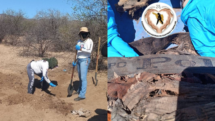 Otro hallazgo de las Guerreras Buscadoras en Sonora: Localizan restos de al menos 9 personas y prendas en seis fosas clandestinas