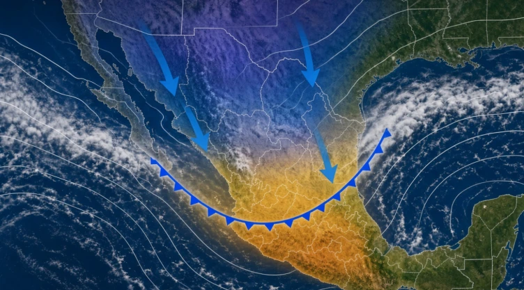 Frente frío 2 se intensificará a partir de este día