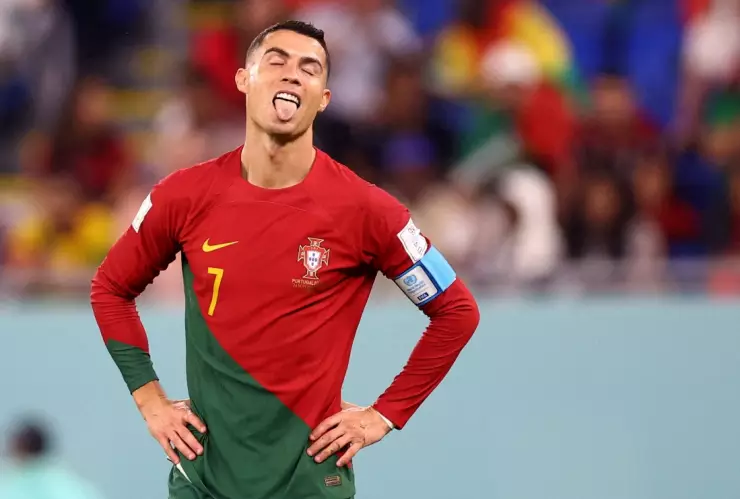 Ronaldo anoto en cinco mundiales