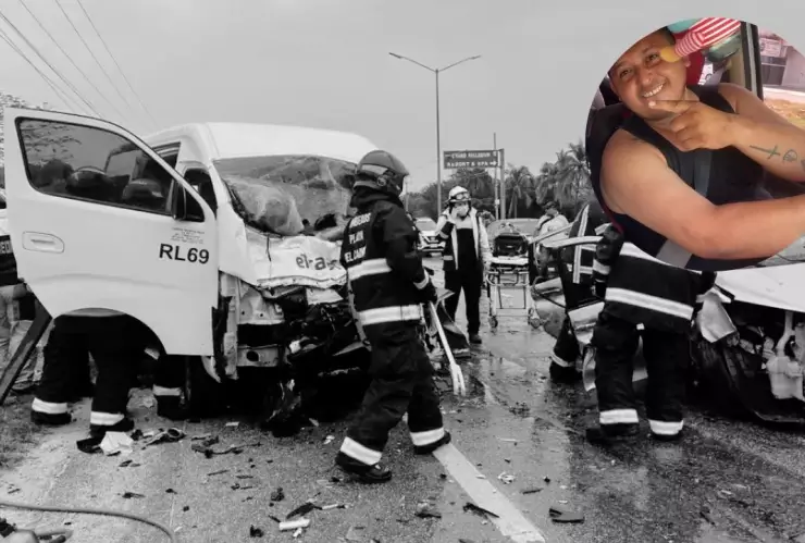 Despiden a Freddy, el chófer que fue víctima del accidente en la carretera Puerto Aventuras- Tulum