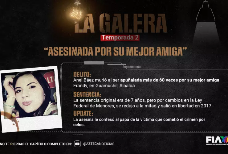 Caso Anel Báez: Asesinada a puñaladas por una supuesta amiga en Sinaloa