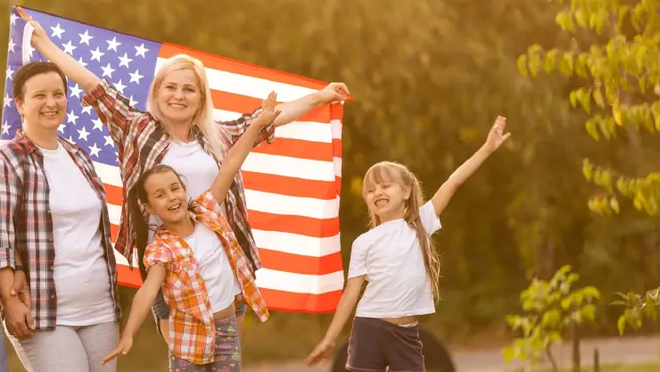 Una familia feliz