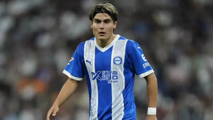 Luka Romer con el Alavés nuevo jugador de Cruz Azul