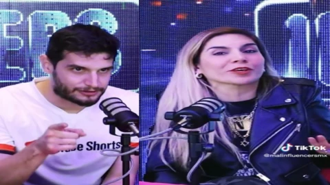 Karla Panini y Adrián Marcelo