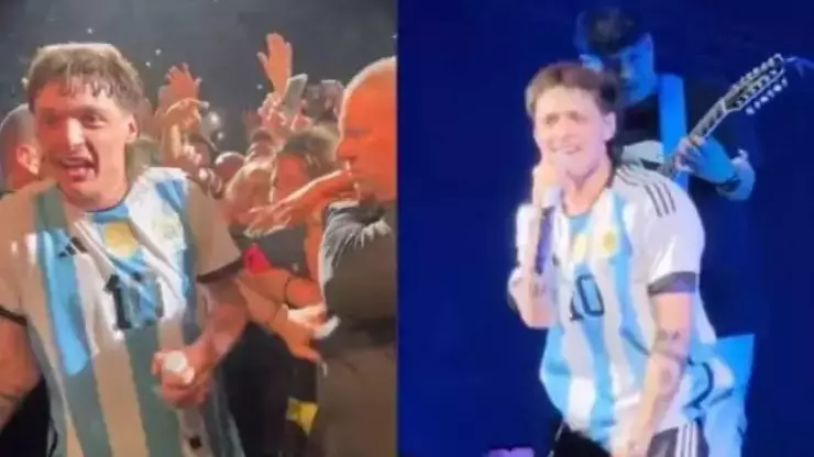 Peso Pluma llama “papá” a Messi y canta ‘Muchachos’; video