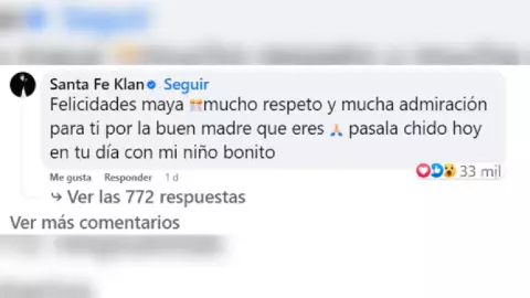 Santa Fe Klan le comenta a Maya Nazor y lo ignora