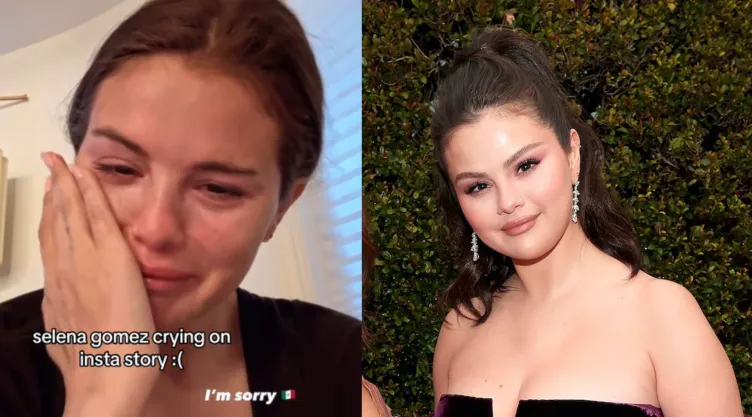 selena gomez llorando por los deportados en estados unidos