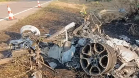 Rueda del Lamborghini de Diogo Jota