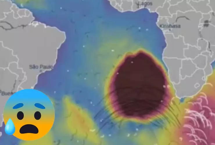 Surgió una mancha que podría ser un portal para las tragedias por la “Era del Apocalipsis”