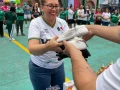 Tanda de penales con la Gira Vive sin Drogas.
