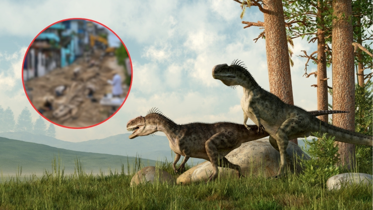 Hallan restos de dinosaurio en Veracruz