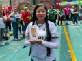 Tanda de penales con la Gira Vive sin Drogas.