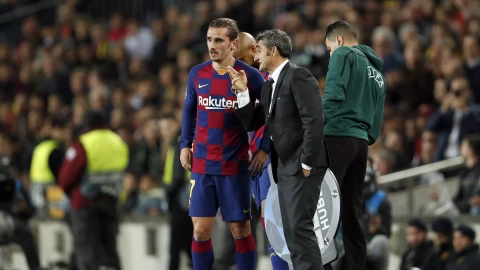 Valverde está encantado con Antoine Griezmann