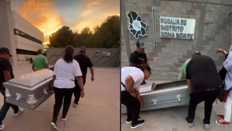 Familiares exigen identificación de cadáveres del crematorio Plenitud en Ciudad Juárez