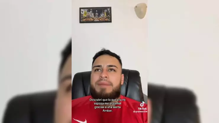 VIDEO Descubre infidelidad de su esposa por una Alerta Amber