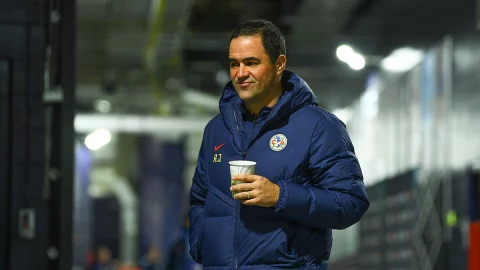 Andre Jardine, técnico del América