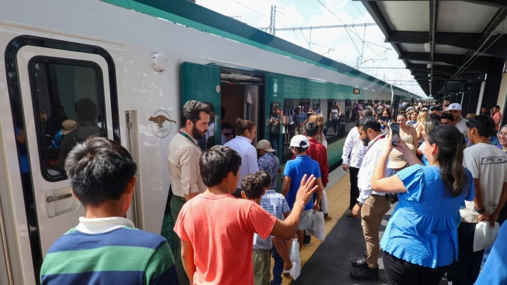 Vagón del Tren Maya.