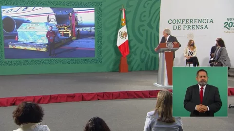 Llegó nuevo cargamento con más de 114 vacunas de Pfizer