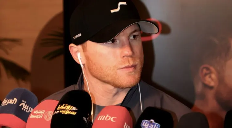 Canelo Álvarez llegó a Arabia Saudita