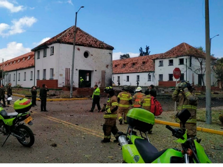 Atentado explosivo en Bogotá