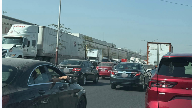 Tráfico en la carretera México - Querétaro autopista 57 hoy lunes 20 de julio 2026