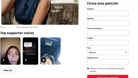 Petición para retirar el título Mujer del Año 2024