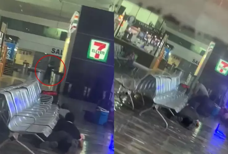 video balacera en central camionera de taxqueña