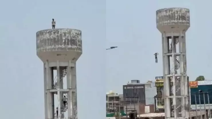 Joven pierde la vida al lanzarse desde una torre de agua