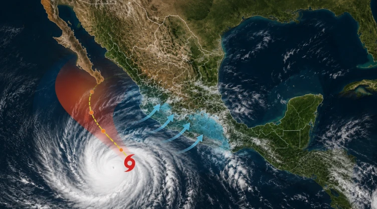 Se forma la tormenta tropical “Fausto” en el Pacífico: Efectos en México y probabilidades de que se convierta en huracán