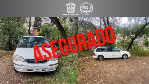 Elementos de la Fiscalía aseguraron una camioneta en la que presuntamente el sujeto huyó con dos individuos.