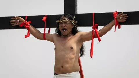 Crucifixiones reales en Filipinas