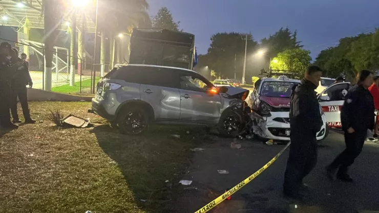 El accidente ocurrió durante un evento artístico en Naolinco
