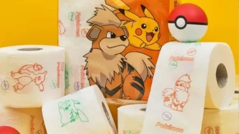 Pokémon llega al papel higiénico y los fans ya quieren coleccionarlos todos