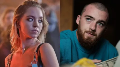 Sydney Sweeney y Angus Cloud Euphoria