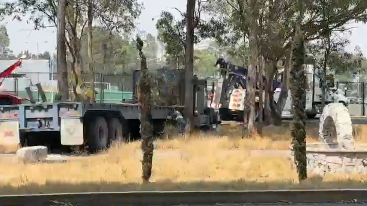 Aparatoso ACCIDENTE en la autopista México-Puebla hoy 18 de mayo de 2024 provoca TRÁFICO