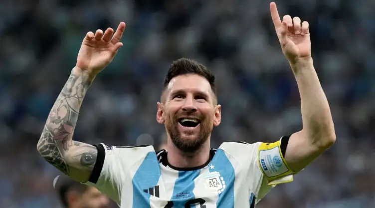 Lionel Messi el 10 de diciembre de 2022.
