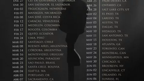 Luis Miguel Tour 2024 fechas