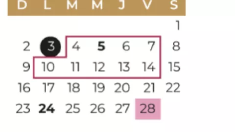 Calendario Escolar 2024-2025