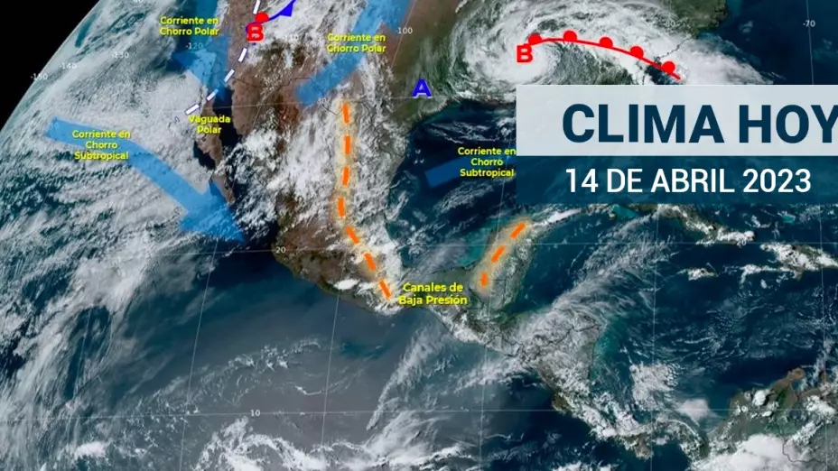 Clima en México 14 de abril