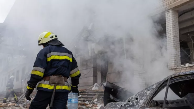 Incendio en China