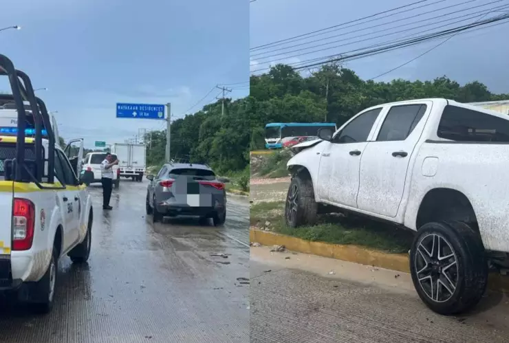 ÚLTIMA HORA: Se reportó un FUERTE accidente en el Boulevard Colosio en Cancún hoy 9 de agosto
