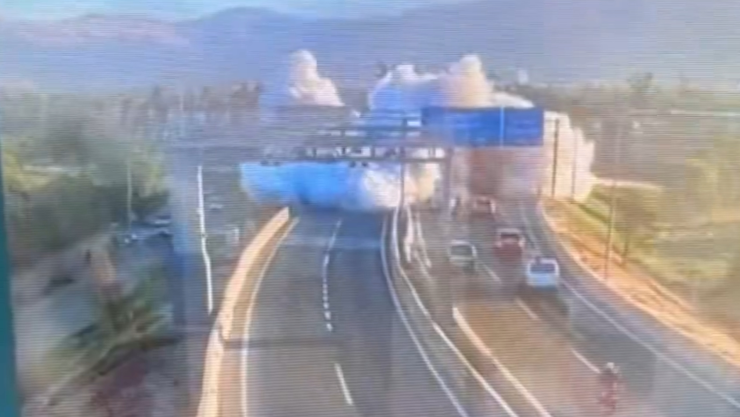 Explosión de camión cisterna