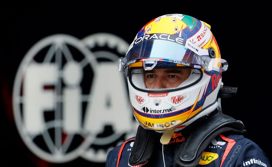 Checo Pérez en el GP de China