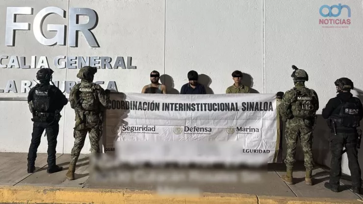 Tras enfrentamiento, autoridades detienen a 3 hombres en Sinaloa; uno más murió en el lugar