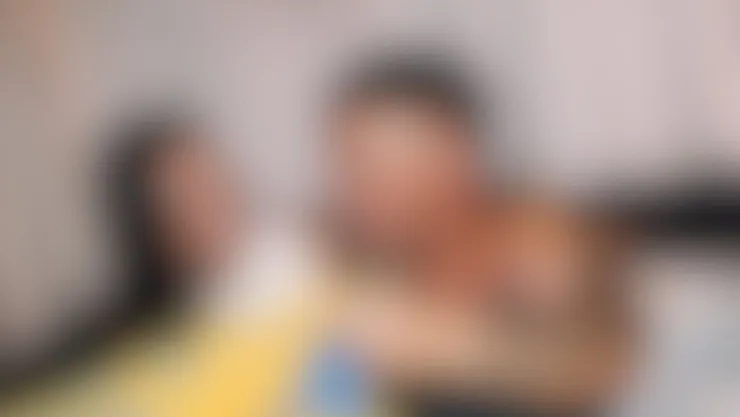 Alejandro Sanz y Jenni Hermoso.