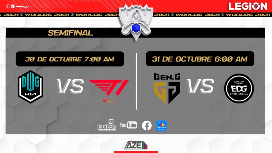 Semifinales Worlds 2021