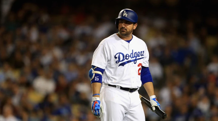 Adrián “El Titán” González con Dodgers de Los Ángeles en 2017