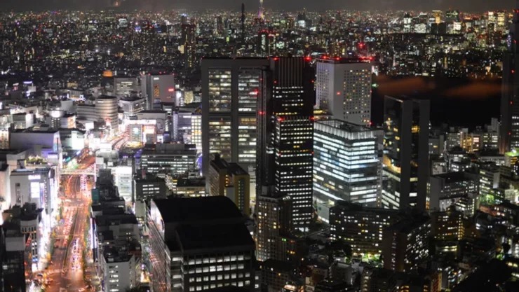 Vista de Tokio desde The New York Bar, Japón