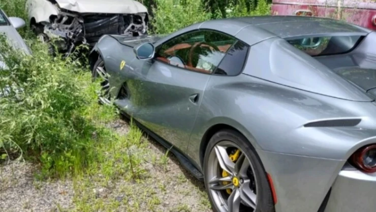 Dejan auto deportivo en valet parking y se los roban