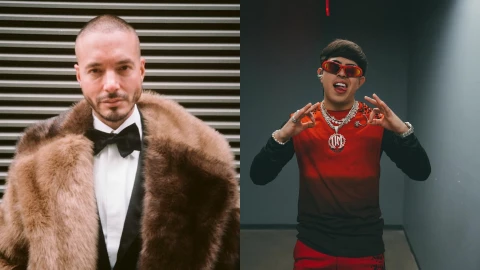 J Balvin y Óscar Maydon